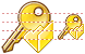 Schlüssel öffnen Icon